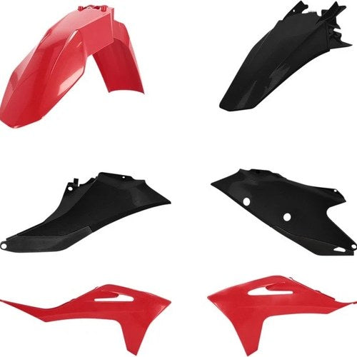 Acerbis Plastics Kit Red/Black #2872781018 Gas MC 125 2021-2023