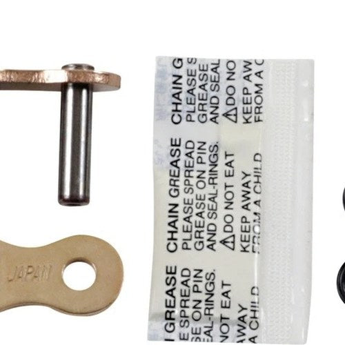 EK 525 SRX2 Series Quadra X-Ring Chain Mlj Rivet-Type Master Link Gold