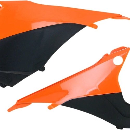 Acerbis Airbox Covers Orange/Black #2374121008 KTM