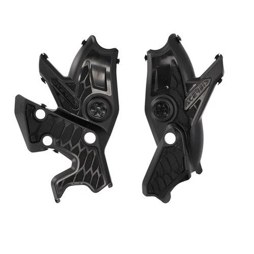 Acerbis X-Grip Frame Guards Black #2911460001 for Yamaha XTZ700 Tenere 2021-2023