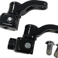 Drag Specialties Adjustable Passenger Peg Mounts Black