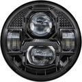 Pathfinder LED Rugged Ultra View LED Headlight 5.75" Black
