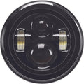 Pathfinder High Definition 7" LED Headlight Black #HD7MB Harley Davidson