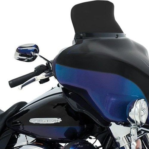 Memphis Shades Spoiler Windshield 6.5" Dark Smoke #MEP84410 Harley Davidson
