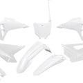 UFO Plastics Kit White #HOKIT127F-041 for Honda CRF250R 4-Stroke/CRF450R 2025