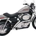 Bassani Radial Sweepers Smooth Exhaust System 2" Chrome #XL4-FF12CL