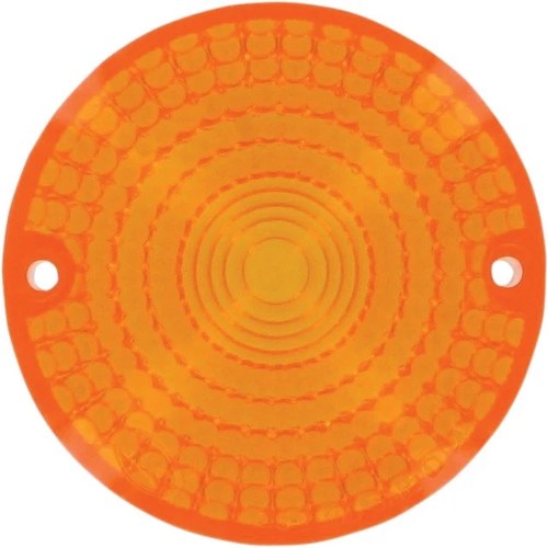 K&S DOT Turn Signal Replacement Lens Amber #25-1100 for Honda