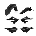 Acerbis Plastics Kit Black #2936160001 for Yamaha YZ125/YZ250/YZ250X 2022-2025