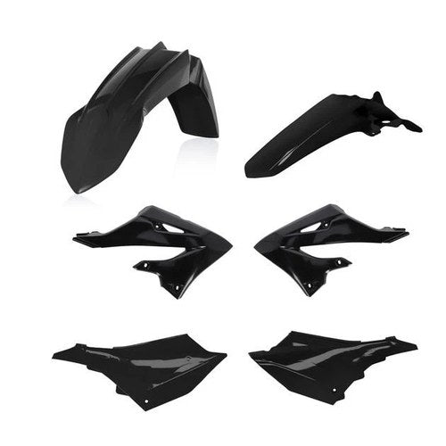 Acerbis Plastics Kit Black #2936160001 for Yamaha YZ125/YZ250/YZ250X 2022-2025