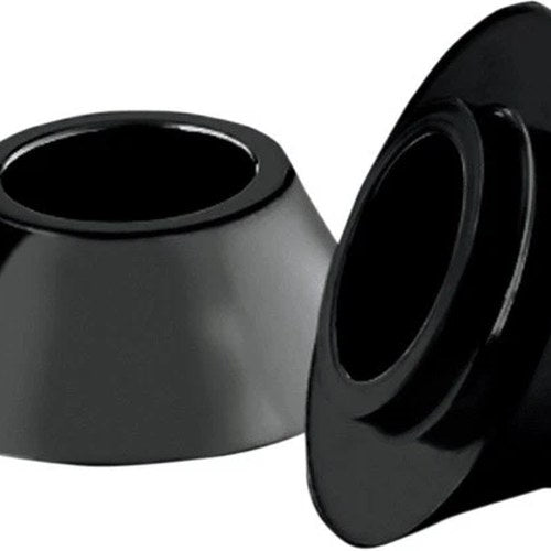 RC Components Tapered Front Axle Spacers Black #HD-SPCR-2B Harley Davidson