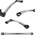 Arlen Ness Deep Cut Solo Foot Control Kit Black #420-108 Harley Davidson
