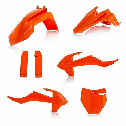 Acerbis Plastics Kit Orange/White KTM 65 SX/Gas MC 65