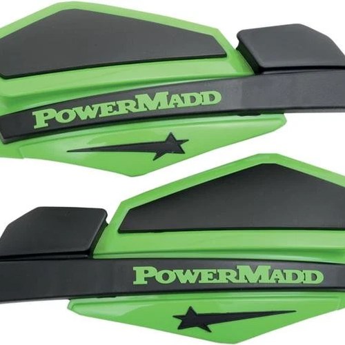 Powermadd Star Handguards Green/Black