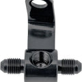 Goodridge Universal Brake Junction Block w/Brake Switch Mount Rear Black Harley