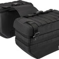 Thrashin Supply Co. Expedition Throwover Saddlebags 21L Black