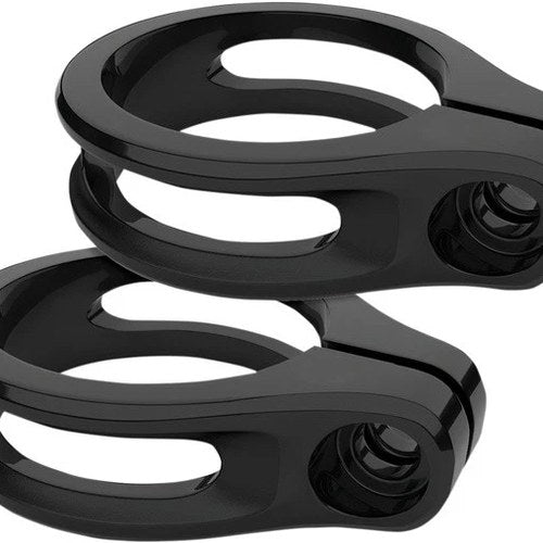 Rsd Tracker Turn Signal Fork Mounts 49mm Black