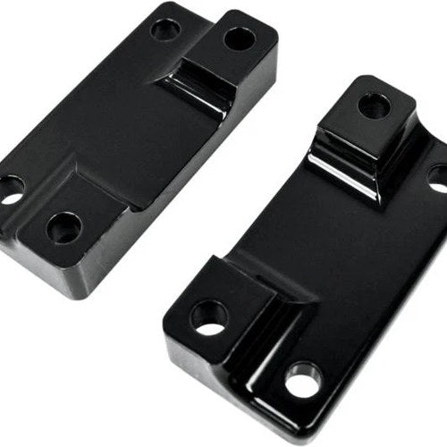 DS Front Fender-To-Fork Adapters for 16" Wheels Black Harley Davidson #144778