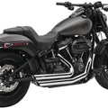 Cobra Speedster Slashdown Exhaust System Chrome #6864 Harley Davidson