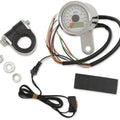 DS Mini Electronic Speedometer with Indicator Lights Mph Polished//White 1138761