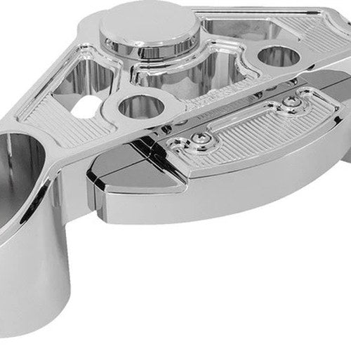 Arlen Ness Method 2" Drop Triple Tree Chrome #130-012 Harley Davidson Road Glide