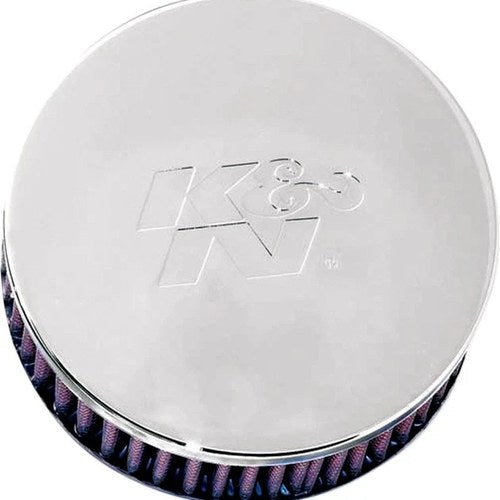K&N Universal Air Filter RC-0850 Round 2" Chrome