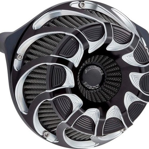 Arlen Ness Drift Inverted Air Cleaner Kit Black #600-229 Harley Davidson
