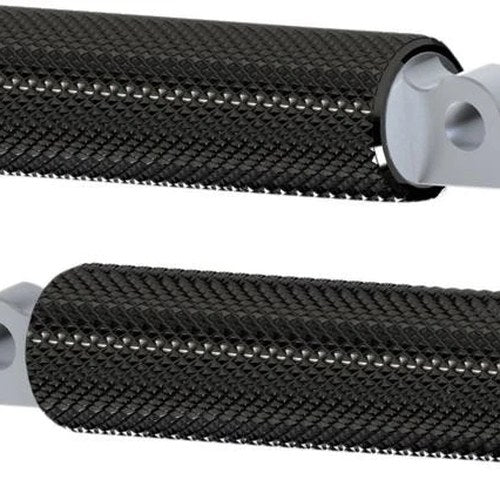 Arlen Ness Footpegs Dual Ring Black #07-934 Harley Davidson