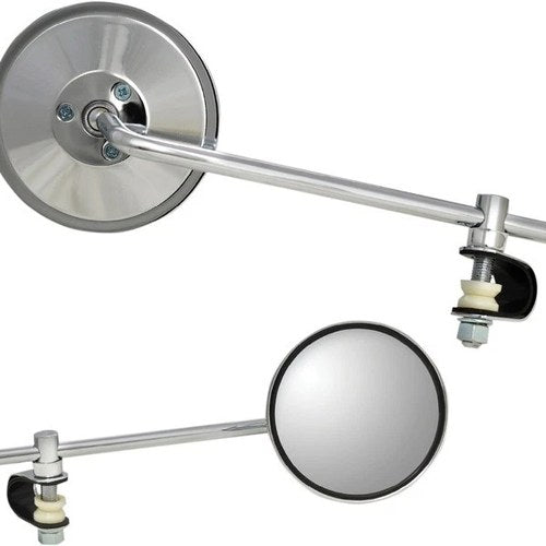 Parts Unlimited Universal Clamp-On Mirror Long