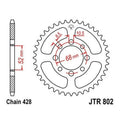 JT Steel Rear Sprocket 428 37T #JTR802.37 fits Suzuki A100 Gofer 1974-1979