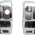 DS Radiused Switch Housing Kit w/ Radio and Cruise Chrome Harley Davidson 141719