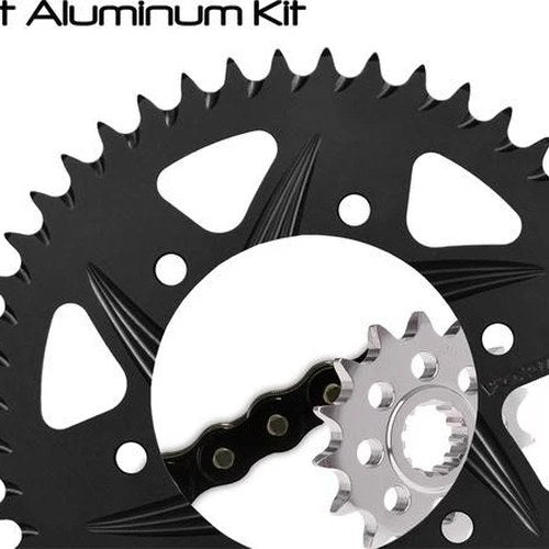 Vortex V3 Ssa Chain & Sprocket Kit with Aluminum Rear Black 16/43T 520SX3-108