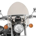 Slipstreamer HD-0 Mini Police Windshield Smoke/Chrome #HD-0-T