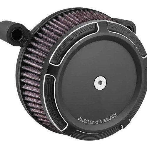 Arlen Ness Big Sucker Stage 1 Air Cleaner Kit Beveled Black #18-309