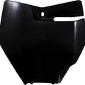 UFO Front Number Plate Black GG07116001 Gas MC 85