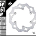 Galfer Wave Rotor Rear #DF451W for Yamaha YZ125/YZ400F/WR400F