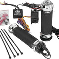 Performance Machine Apex Heated Grips Chrome #0063-2092-CH Harley Davidson