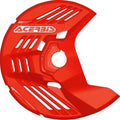 Acerbis Linear Front Disc Cover Red #2985050004 for Honda Crf 450/CRF 250
