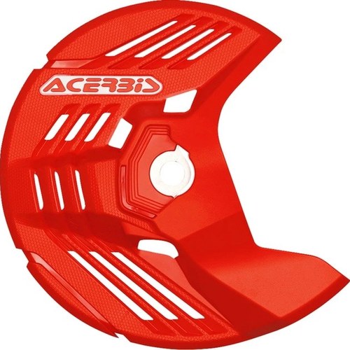 Acerbis Linear Front Disc Cover Red #2985050004 for Honda Crf 450/CRF 250