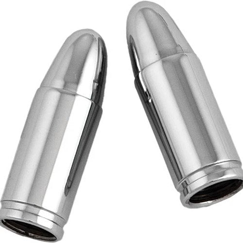 HardDrive Valve Stem Caps Chrome Bullet