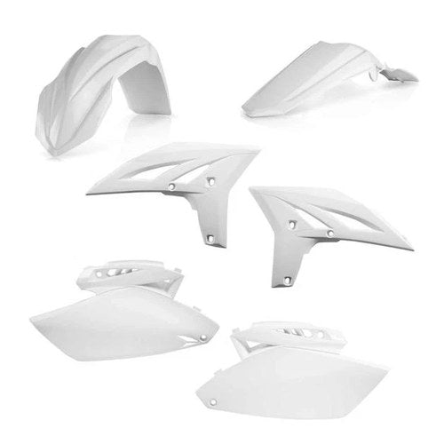 Acerbis Plastics Kit White for Yamaha YZ250F 2010-2013
