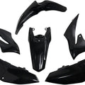 Acerbis Plastics Kit Black #2726650001 for Yamaha YZ65 2018-2025