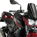 Puig Naked Sport Windscreen Black fits Kawasaki Z400 2019