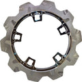 Lyndall Crown Cut Perimeter Front Brake Rotor 11.8" Chrome #537-2315