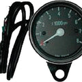 HardDrive Mini Tachometer 0-8000 rpm 12V 2.25"H 2.5"D Black