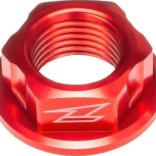 Drc Hard Ware Axle Nut Red M22x32-P1.5 H12 #ZE93-8052 fits Honda/Yamaha