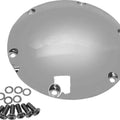 HardDrive Round 6-Hole Derby Satin Chrome #37-072 Harley Davidson Sportster