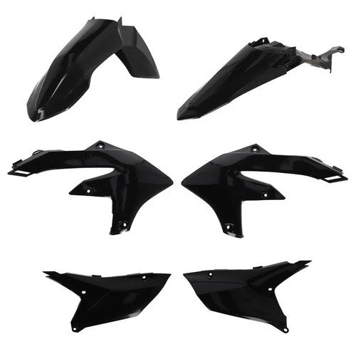 Acerbis Plastics Kit Black #2979580001 fits Yamaha YZ450F/YZ250F/YZ450FX/YZ250FX
