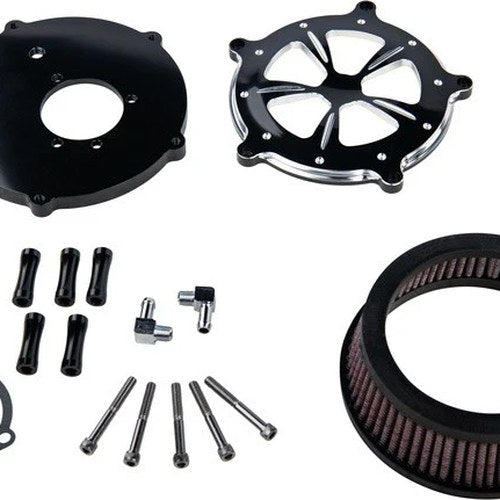 HardDrive Commodore Air Cleaner Kit Contrast Cut Black