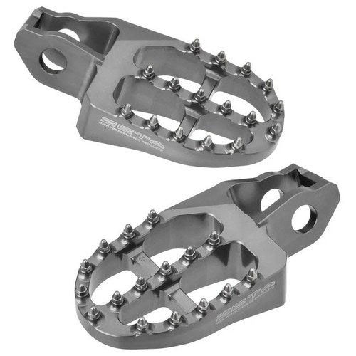Zeta Aluminum Footpegs Grey #ZE93-1908 Stark Varg 2024