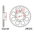 JT Steel Rear Sprocket 520 33T #JTR273.33 Honda Rebel 250